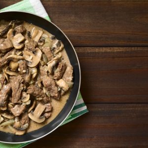 Beef Stroganoff