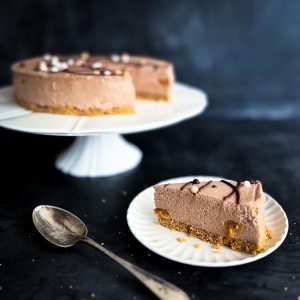 Chocolate & Caramel Cheesecake