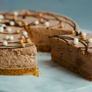 Chocolate & Caramel Cheesecake