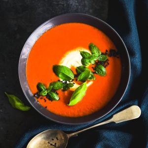 Roasted Red Pepper & Tomato Soup