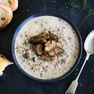 Mushroom & Tarragon Soup