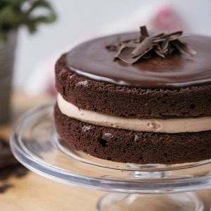 Chocolate Sponge Cake 8”