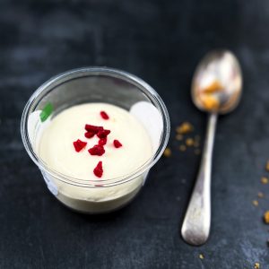 Lemon & Raspberry Cheesecake Pot