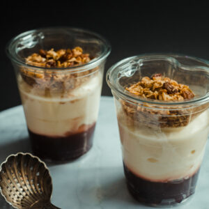 Strawberry & Praline Granola Pot