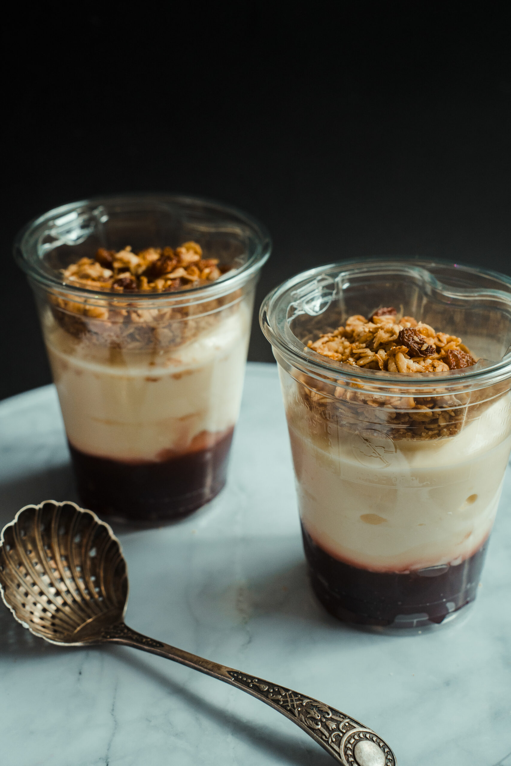 Strawberry & Praline Granola Pot