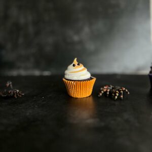 Ghost Meringue Halloween Cupcake