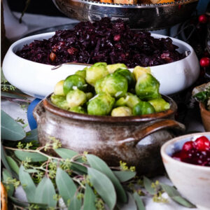 Brussels Sprouts with Bacon Butter