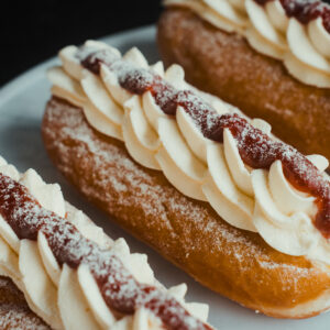 Cream Donut Pack of 4
