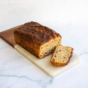 Gluten Free Banana Bread Loaf