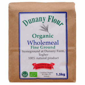 Dunany Organic Wholemeal Flour Fine 1.5kg