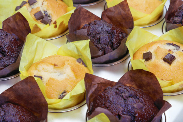 Gluten Free Double Chocolate Muffin Twin