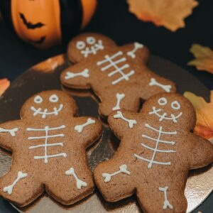 Halloween Skeleton Gingerbread Men