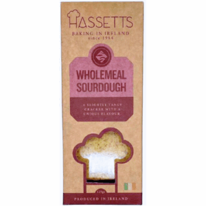 Hassetts Wholemeal Sourdough Cracker 125g